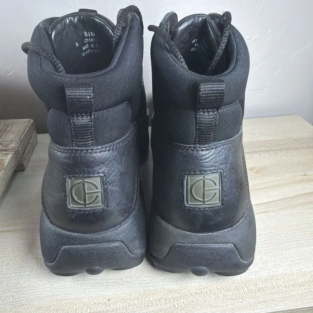 Cole Haan Country Black Hiking  Boots Mens 8.5M CO1617